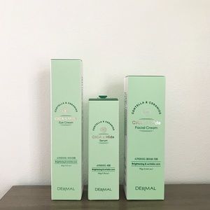 Kbeauty Dermal Cicamide Eye & Facial Cream + Serum Bundle Exp 2024